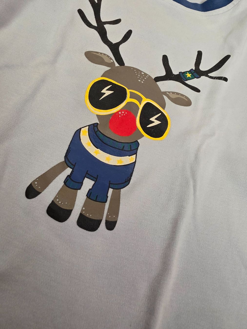 Pigiama & Simili: Pyjama Oberteil Rentier Gr. 110/116 – Usato da Nebikon venduto da Japostyle 2