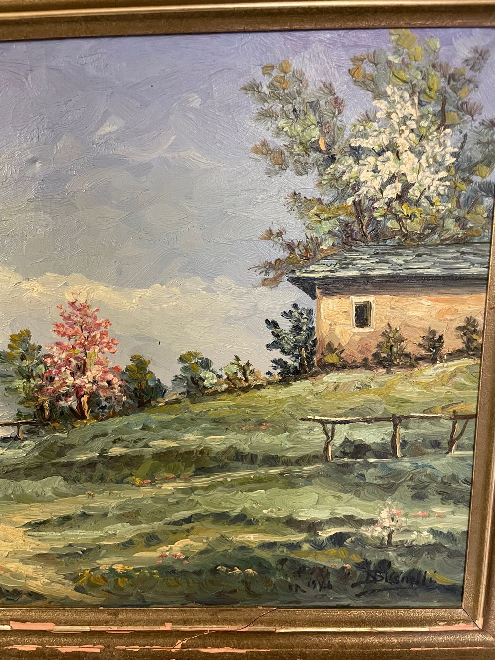 Dipinti: tableau du peintre N.Busnelli – Usato da La Croix (Lutry) venduto da netrajet 2