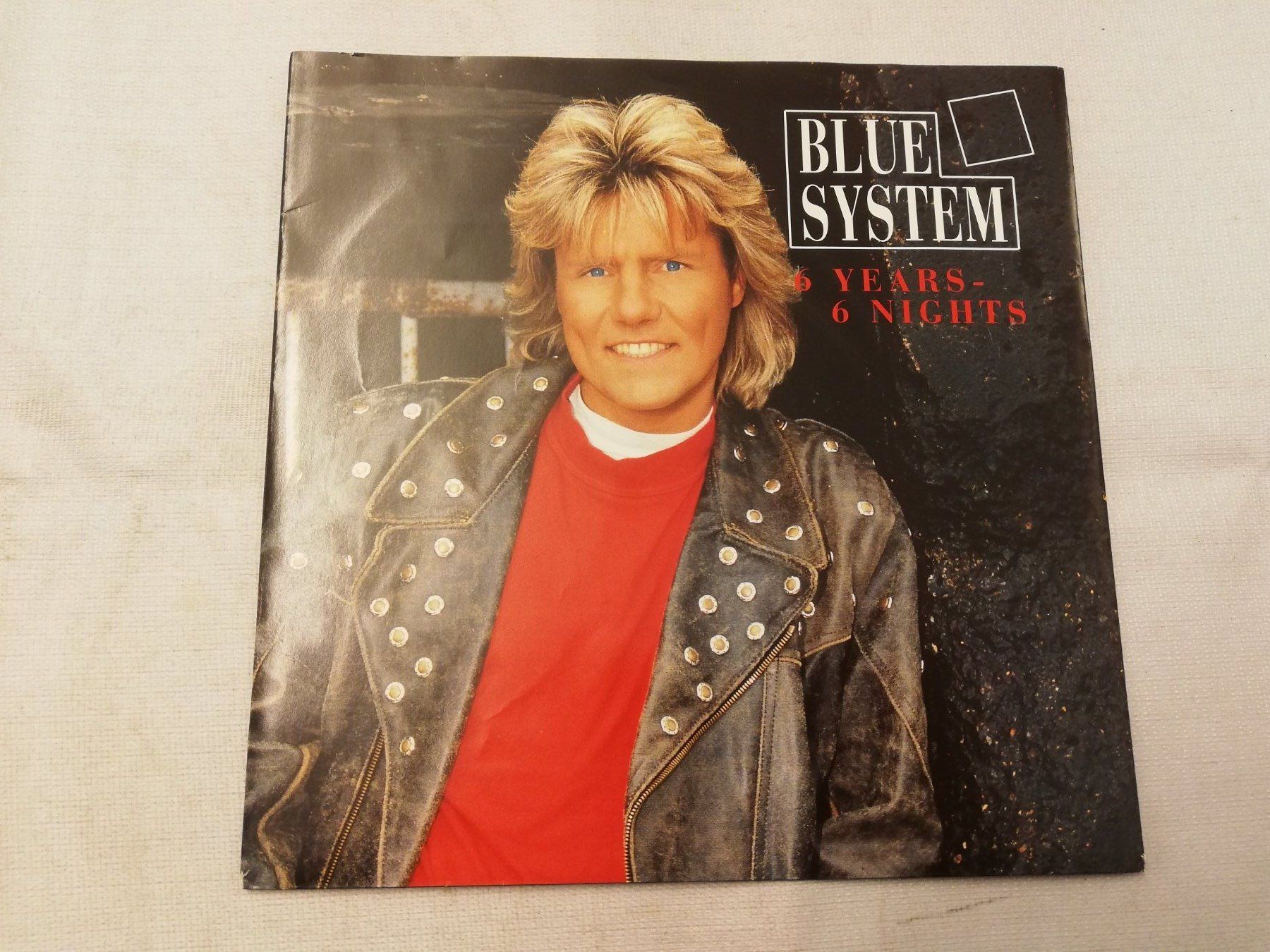Dischi in vinile: BLUE SYSTEM - 6 YEARS - 6 NIGHTS (SINGLES 7") – Usato da Bern venduto da Vinylsound.ch
