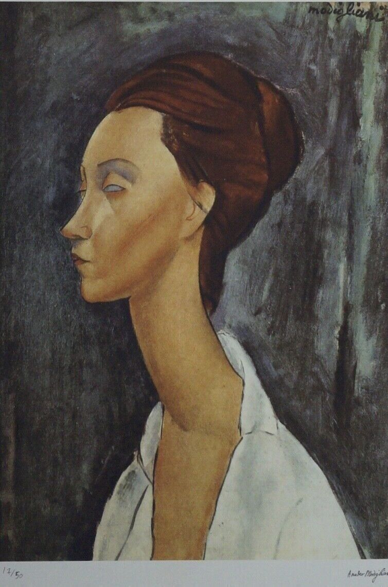 Foto & Immagini: Amedeo Modigliani   HANDNUMMERIERT  DRUCKSIGNIERT – Usato da Gersau venduto da kunst-online 1