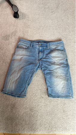 Diesel Denim Shorts - Light Blue, Size 33 - Summer Ready!