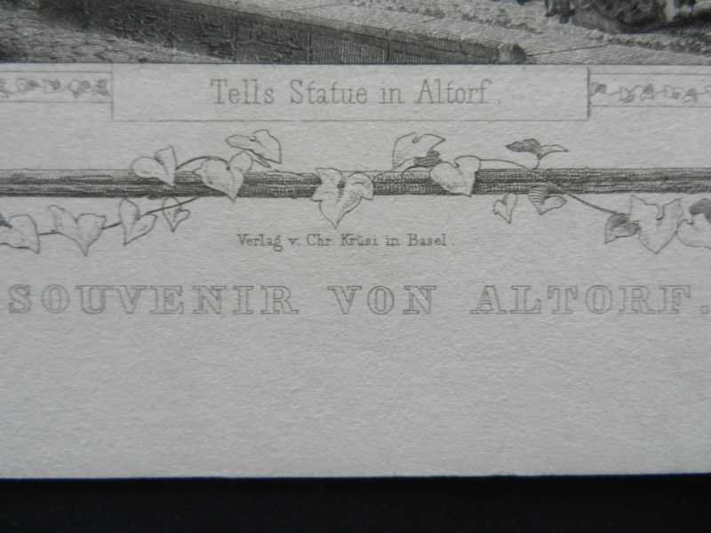 Stiche: Altdorf Souvenirblatt – Gebraucht aus Risch von Rischli15 2