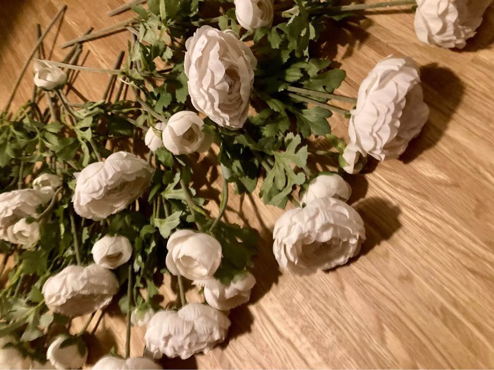 Tutte le decorazioni: XXL Dekor Set mit Rosen weiss // rosa – Usato da Rudolfstetten venduto da Stellina1975 8