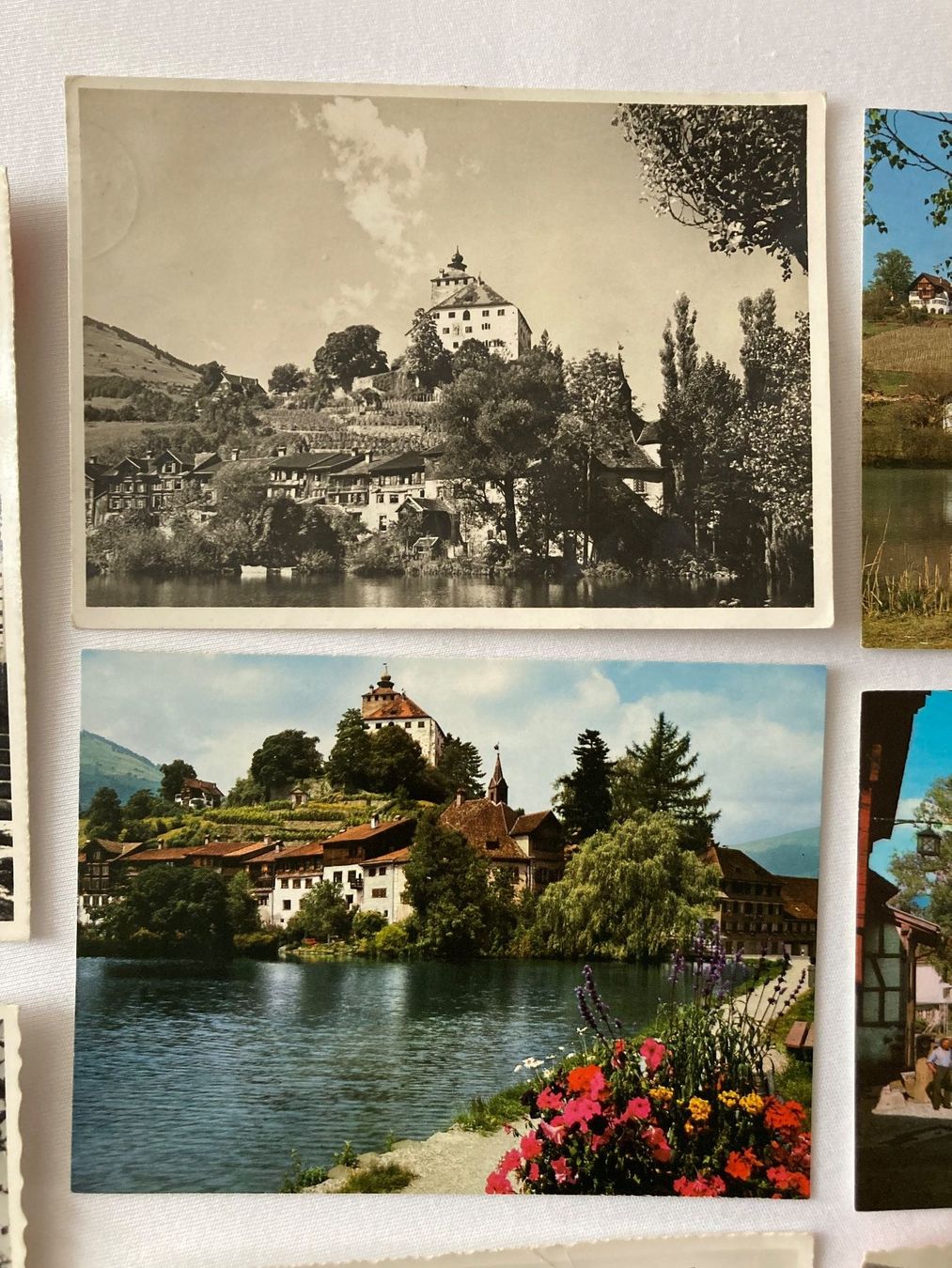 Cartoline postali: 8 AK Werdenberg – Usato da Zürich venduto da Tolima194 2