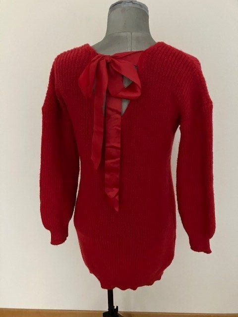 Robe Pull Mango Oversize Marron - Taille M/38, Hiver, Occasion Bon état (un Peu Bouloche)
