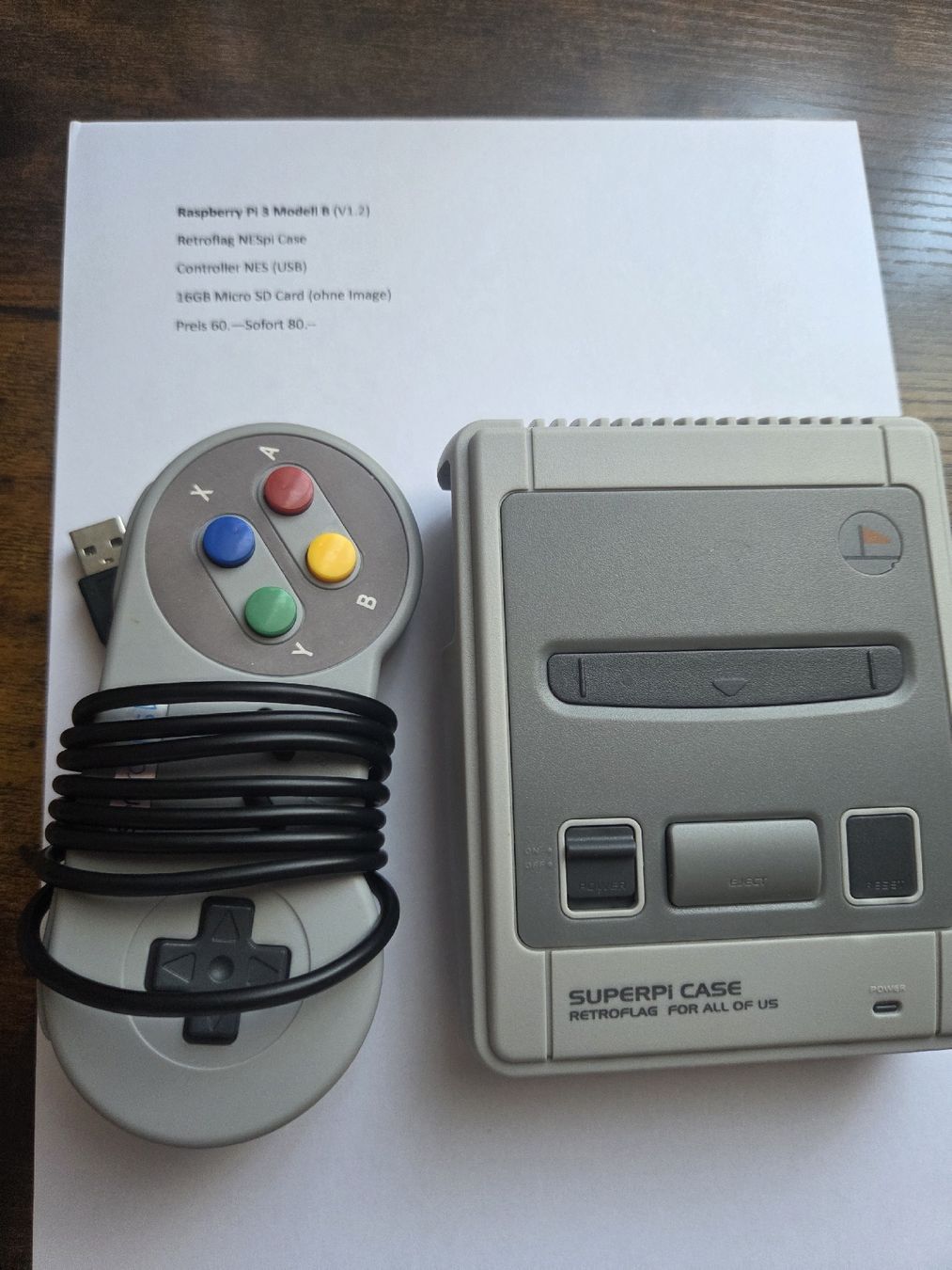 Raspberry Pi PCs: Raspberry Pi 3 Model B Retroflag SuperPi Case Controller – Gebraucht aus Winterthur von Maricels_Boutique 1