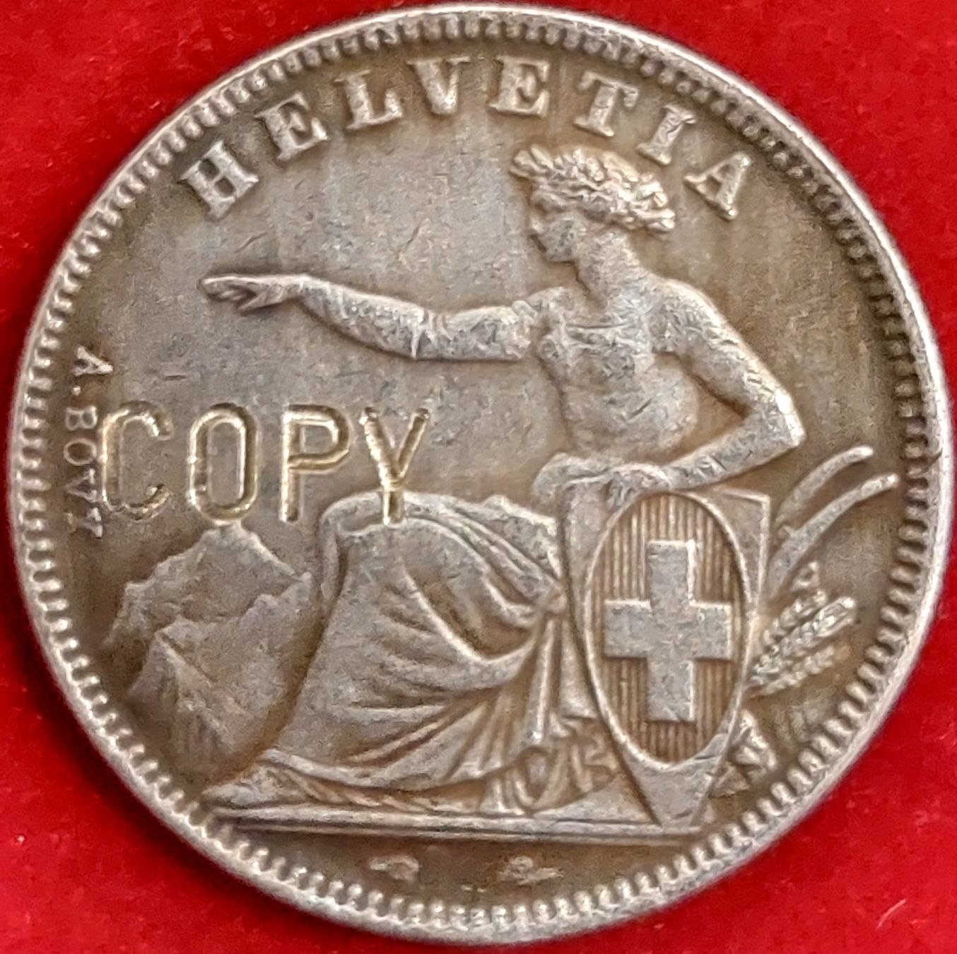 Tutti le monete: 1 Franken 1850 (Replica) – Usato da Arch venduto da repros 1