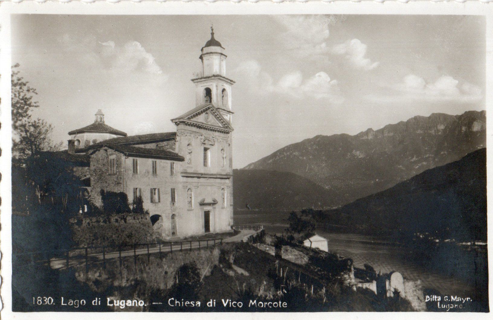 Ansichtskarten: Vico Morcote - Chiesa – Neu (gemäss Beschreibung) aus Melano von pisonsdro