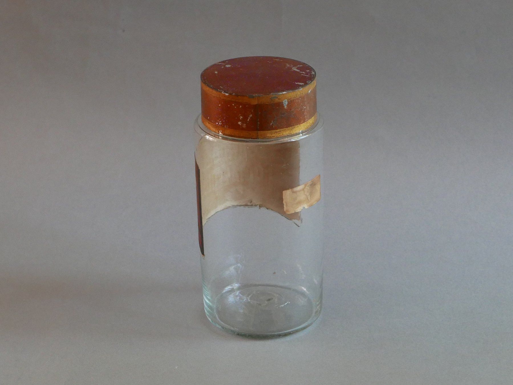 Bicchieri: ANTIKE APOTHEKER-DOSEN GLAS 19. JH. – Usato da Balgach venduto da Zwischenraum 1