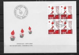 F1431 - FDC Don du sang B4