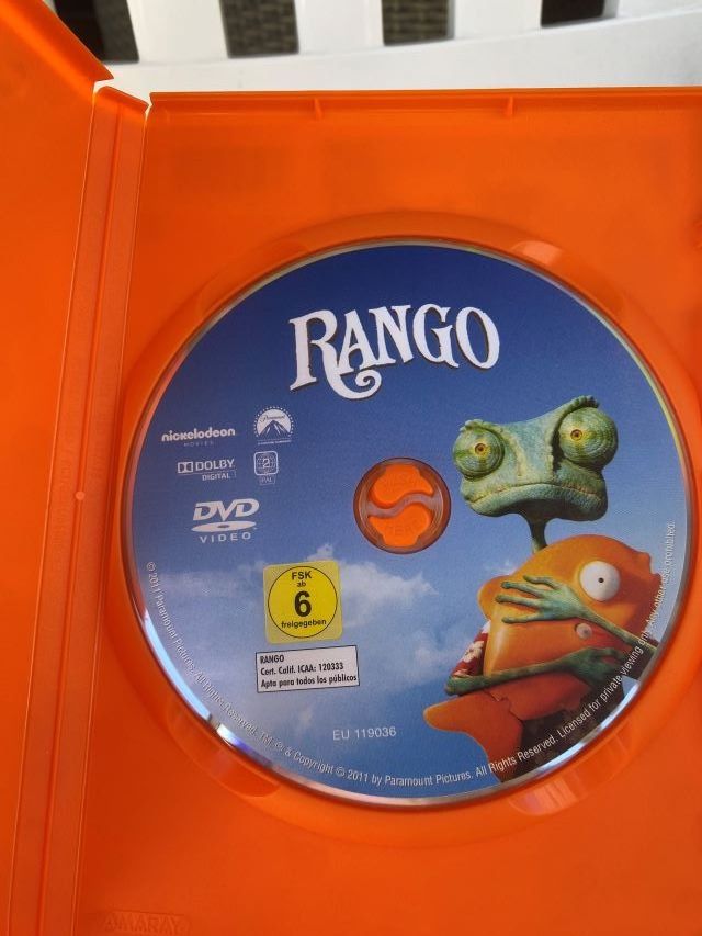 Tutti i DVDs: DVD Rango, sperrt die Wüste ab Rango kommt! – Usato da Diessenhofen venduto da Albin00 1