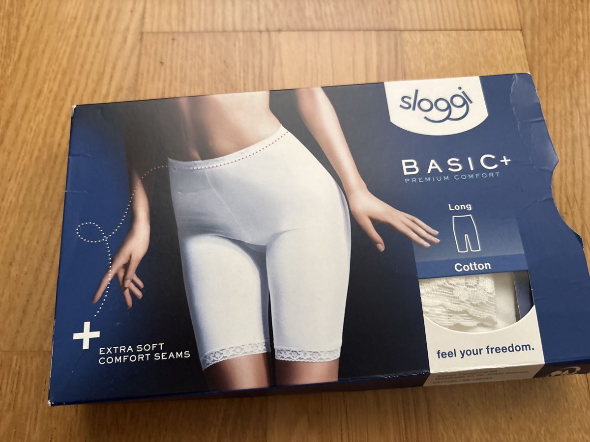 Sloggi Altra biancheria intima: Sloggi Basic+ Long Unterhose weiss Grösse 40 baumwolle neu – Nuovo e nell'imballaggio originale da Basel venduto da clemens2 2