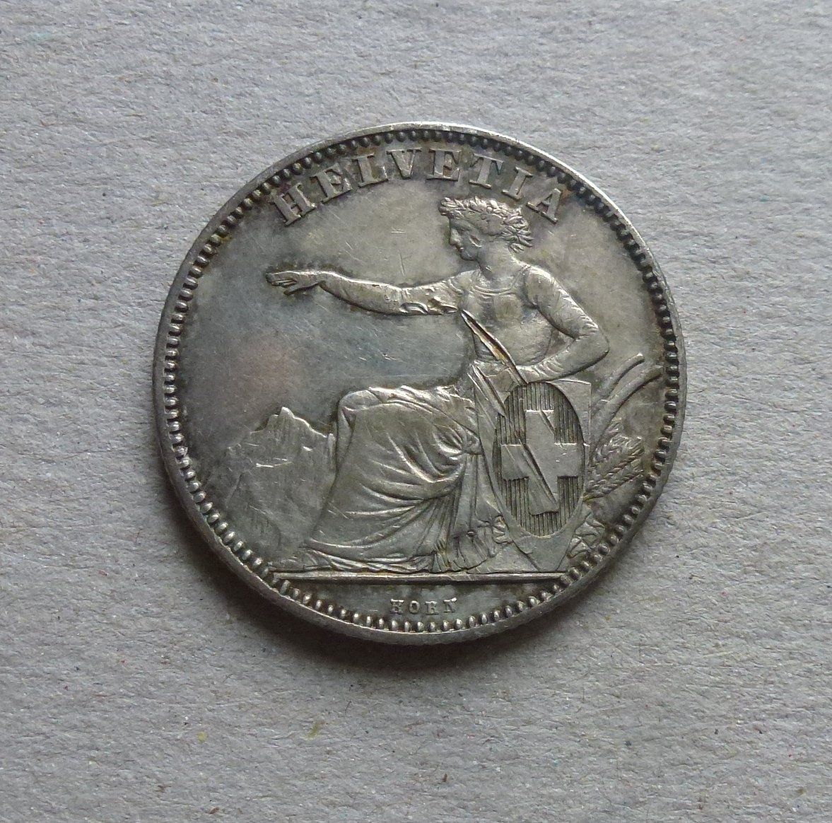 Tutti le monete: ++ 2.- Franken 1860, gute Erhaltungen – Usato da Walkringen venduto da Casablanca777 1
