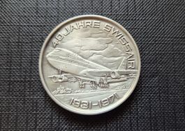 40 Jahre SWISSAIR 1931-1971 (Aviatik)