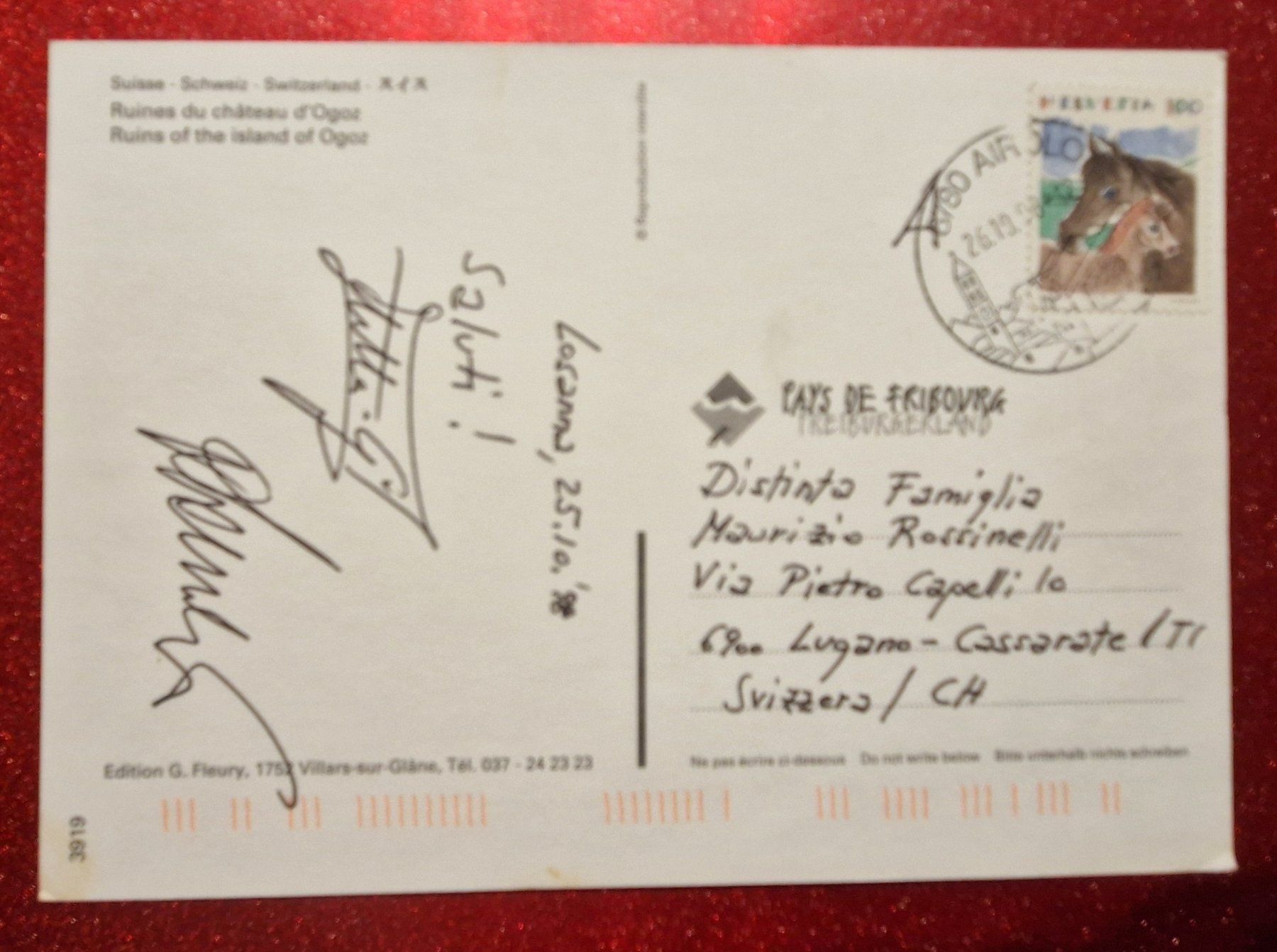 Cartoline postali: Lac de la Gruyère 1998 – Usato da Melchnau venduto da Arthurius 1