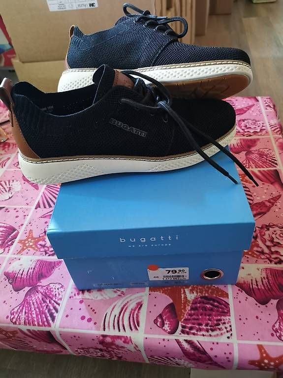 Bugatti Scarpe da uomo: Neue Bugatti Herren-Sneaker Grösse 40 – Nuovo e nell'imballaggio originale da Reiden venduto da Scorpion18
