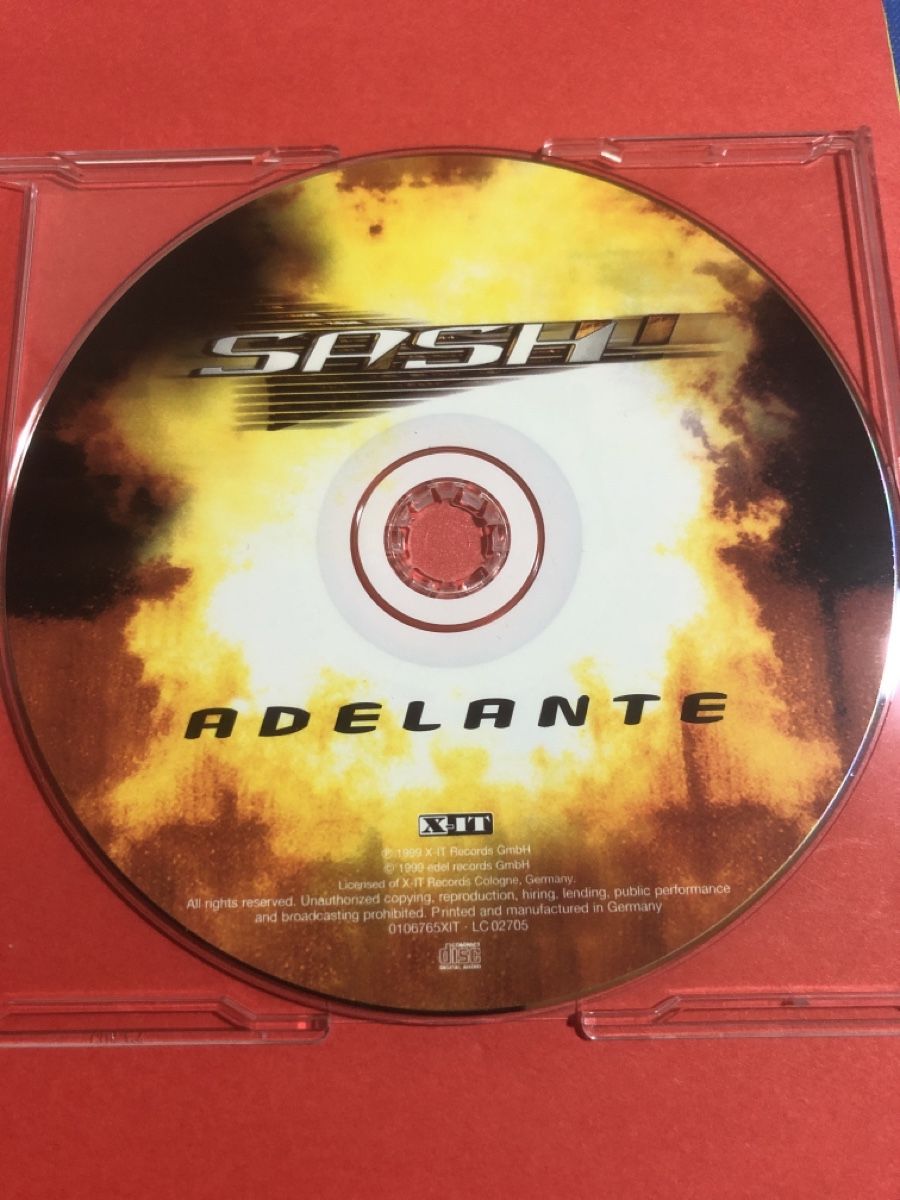 CD: Sash Adelante CD Single  – Usato da Flaach venduto da rubo7 1
