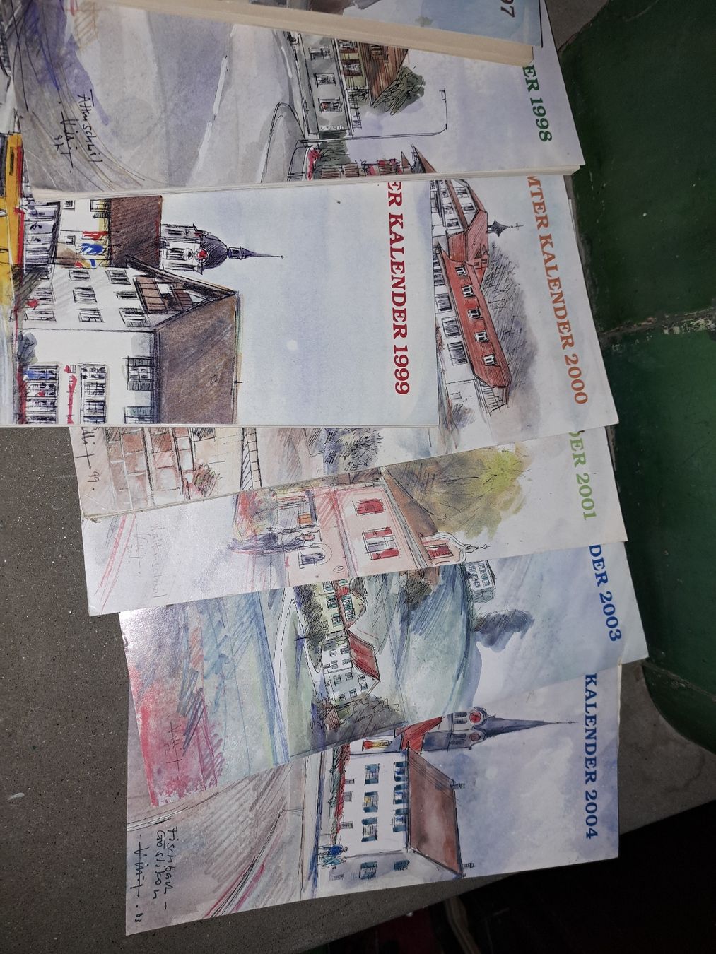 Calendari: Freiämter Kalender Sammlung 1990-2004,  top – Usato da Kölliken venduto da Upcycling-by-Mc-TAM 4
