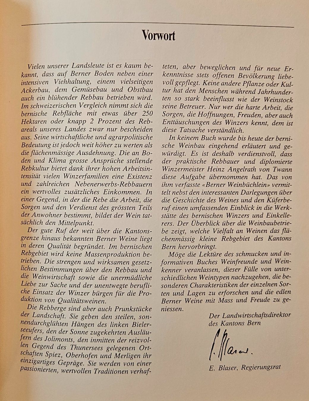Libri: Sachbuch 'Berner Weinbüchlein' (1985) – Usato da Küsnacht ZH venduto da scholli58 4