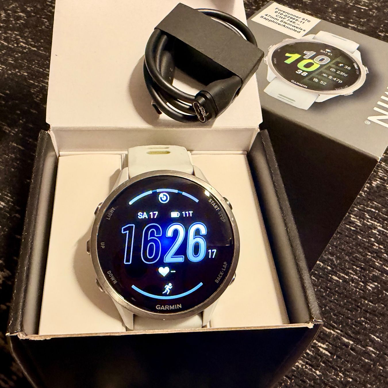 Garmin Smartwatch: GARMIN FORERUNNER 970 – Gebraucht aus Würenlos von Boizzer 1