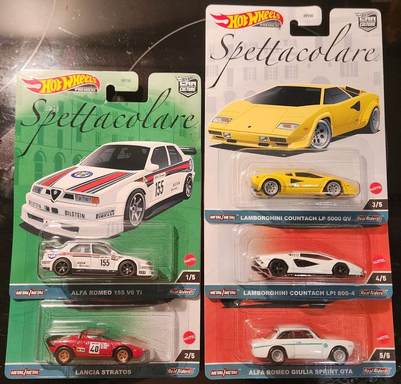 HOT WHEELS PREMIUM CAR CULTURE REAL RIDERS 2023 SPETTACOLARE | Kaufen ...