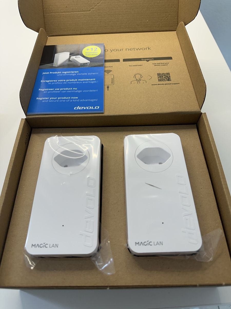 Devolo WiFi: Devolo Magic 1 LAN Starter Kit NEU – Nuovo e nell'imballaggio originale da Rebstein venduto da ballboa 1