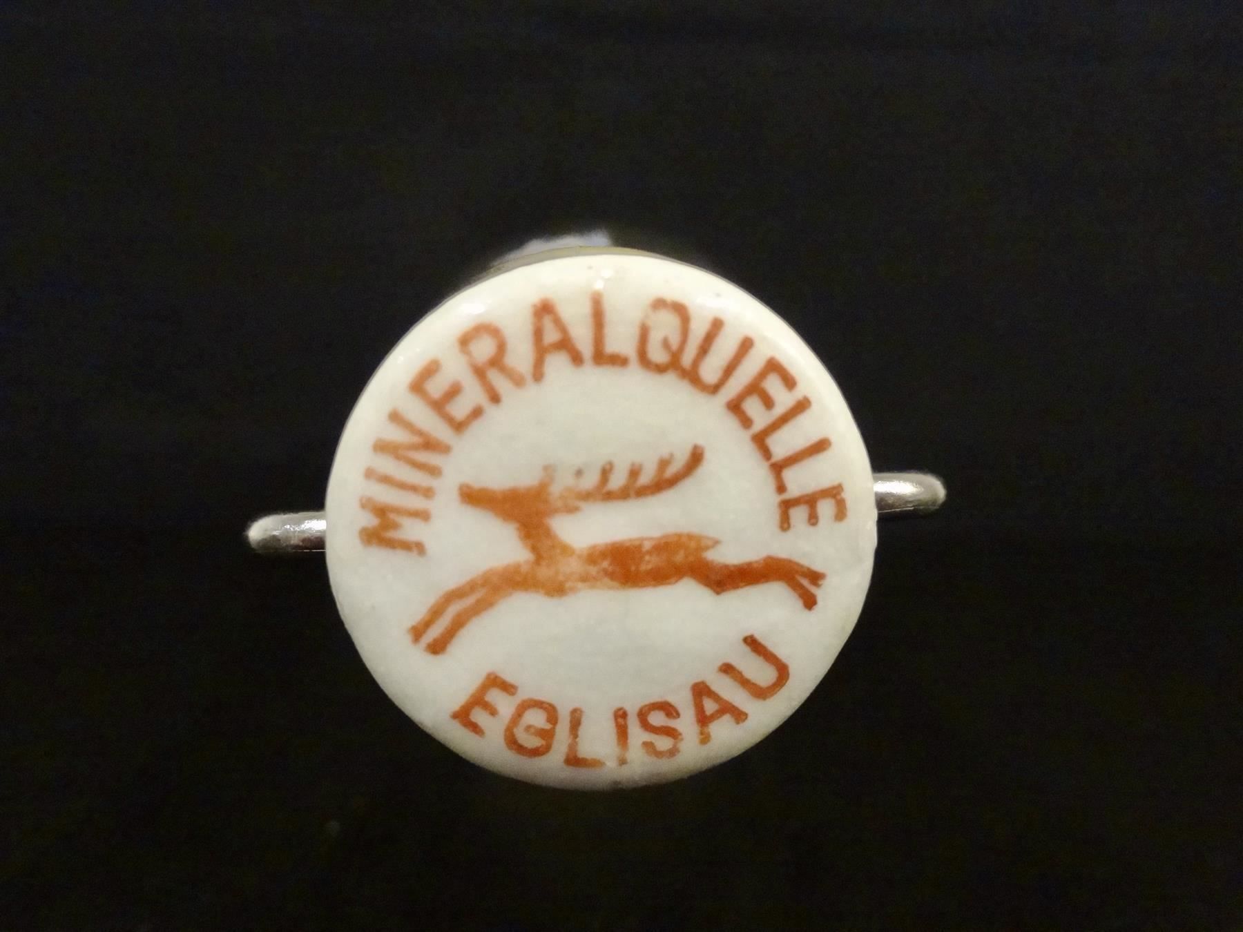 Gläser, Krüge & Flaschen: alte Flasche BERGAMOTTE EGLISAU 1970 – Gebraucht aus Kerzers von Flaschenposten 7