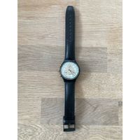 Swatch Chrono Colossal, Lederarmband, Top Zustand!