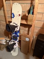 Snowboard Set Head Fever, Länge 157, Schuhe Grösse 42.5