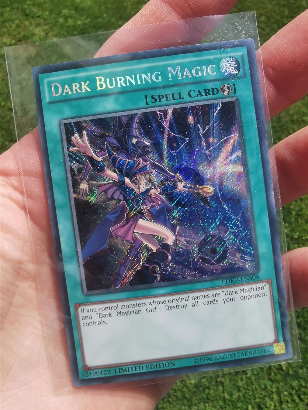 Yugioh Carte collezionabili: Dark Burning Magic Holo YuGiOh Karten SR – Usato da Widen venduto da Zu-Schlag 1