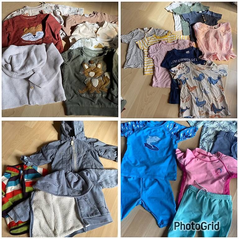 Lotti di vestiti: Kleiderpaket Gr. 74 Mädchen/Jungs – Usato da Winden venduto da lar_dy92
