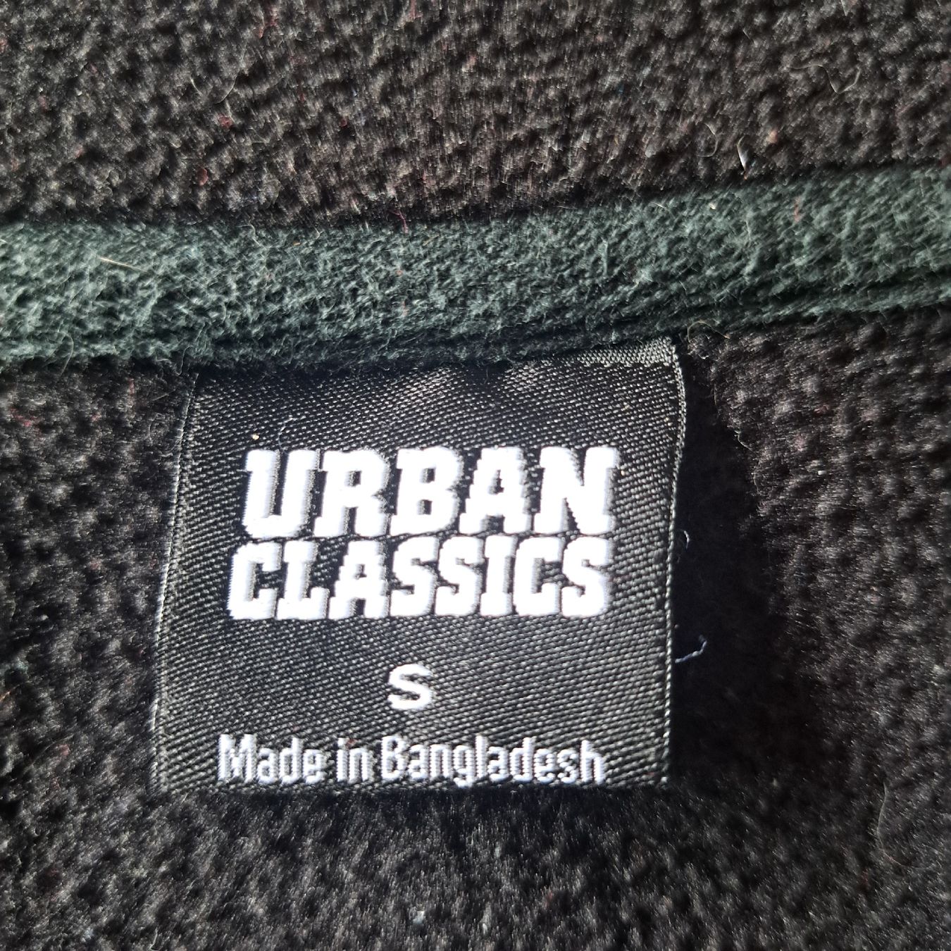 Giacche: Fleecejacke Urban Classics Schwarz Grösse S  – Usato da Kriegstetten venduto da Jakasi 3