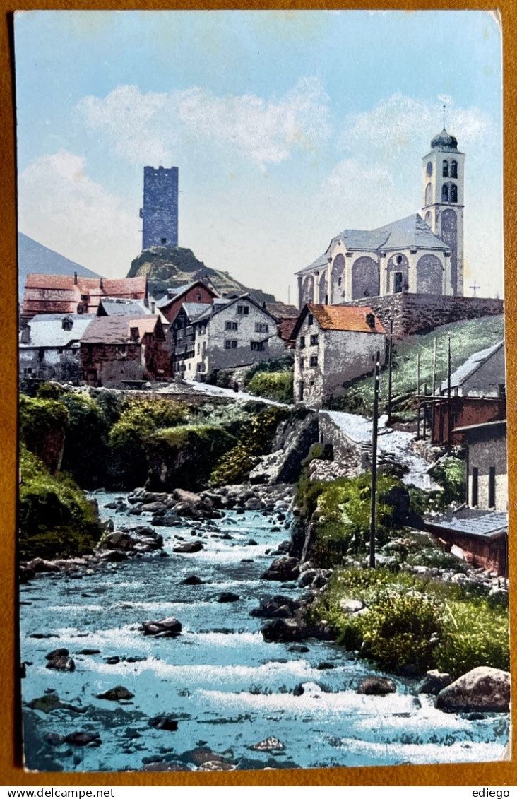 Cartoline postali: AK: Hospental – Usato da Lutry venduto da Ediego