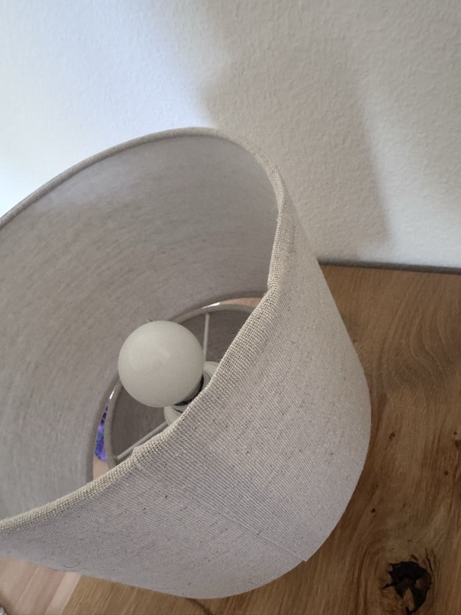 H&M Lampen: Nachttischlampe mit Stoffschirm 2x – Gebraucht aus St. Gallen von syna_99 2