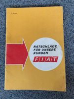 Fiat  Handbuch  Ratschläge  1971  Oldtimer
