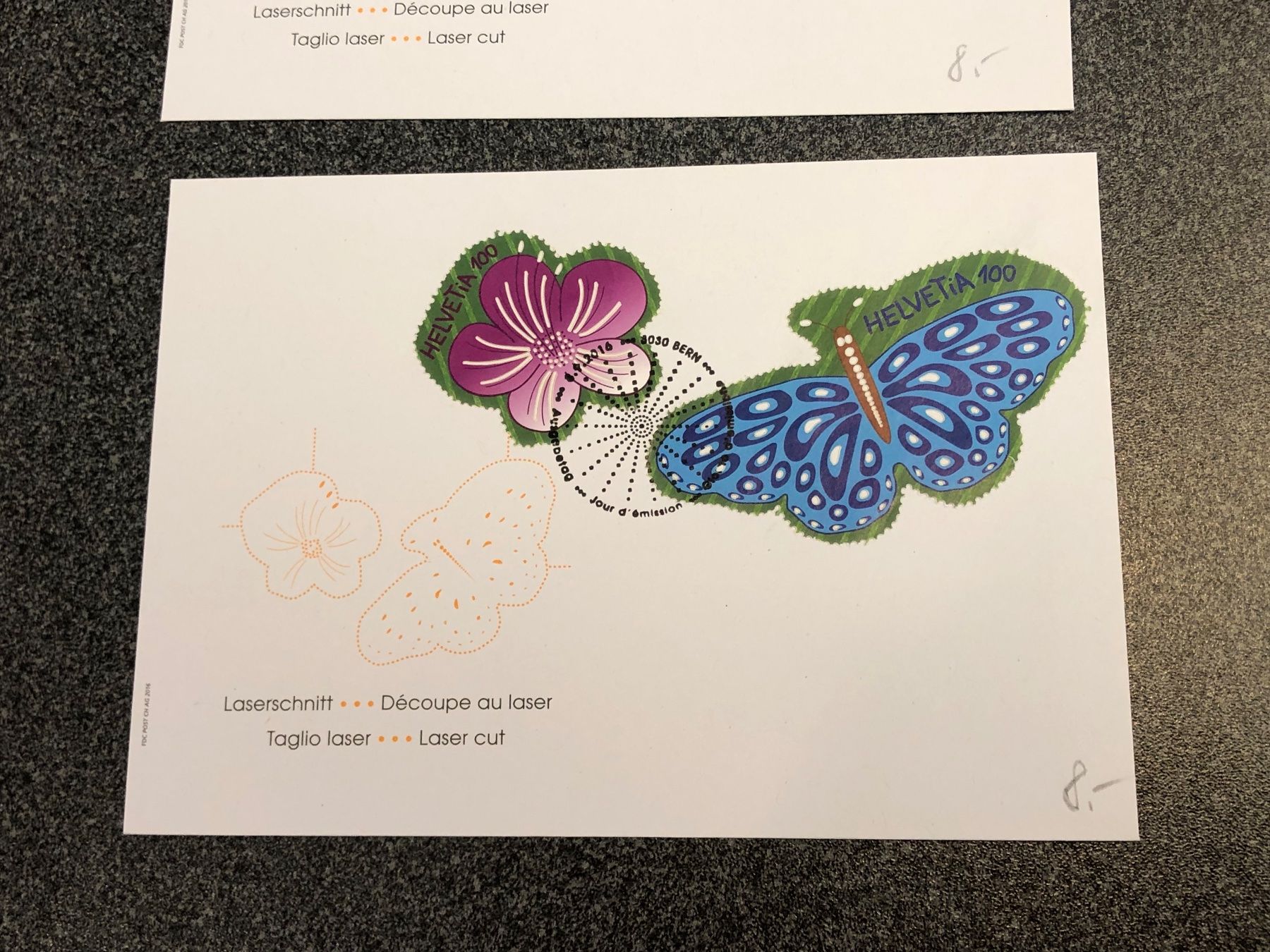 Tutti i francobolli: 2x FDC seltene CH-Briefmarken - Zusammenhängend – Usato da Lufingen venduto da philatelieshop 1