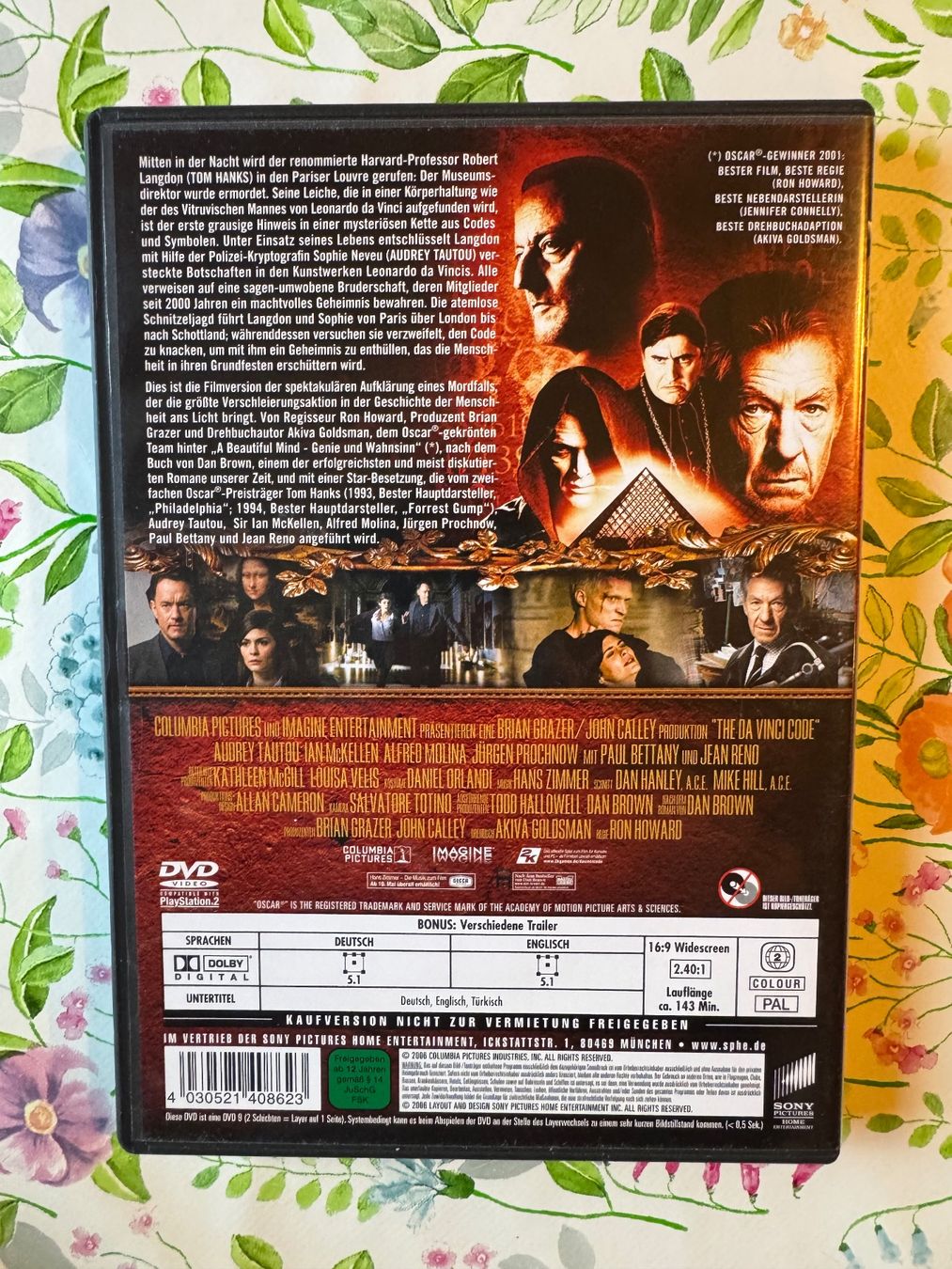 Tutti i DVDs: The DaVinci Code - Sakrileg -  DVD – Usato da Giswil venduto da michivonah 1