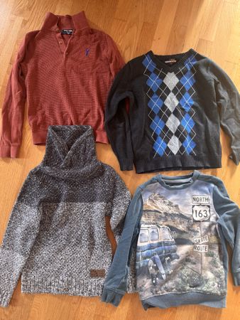 4 Jungen Pullover 134