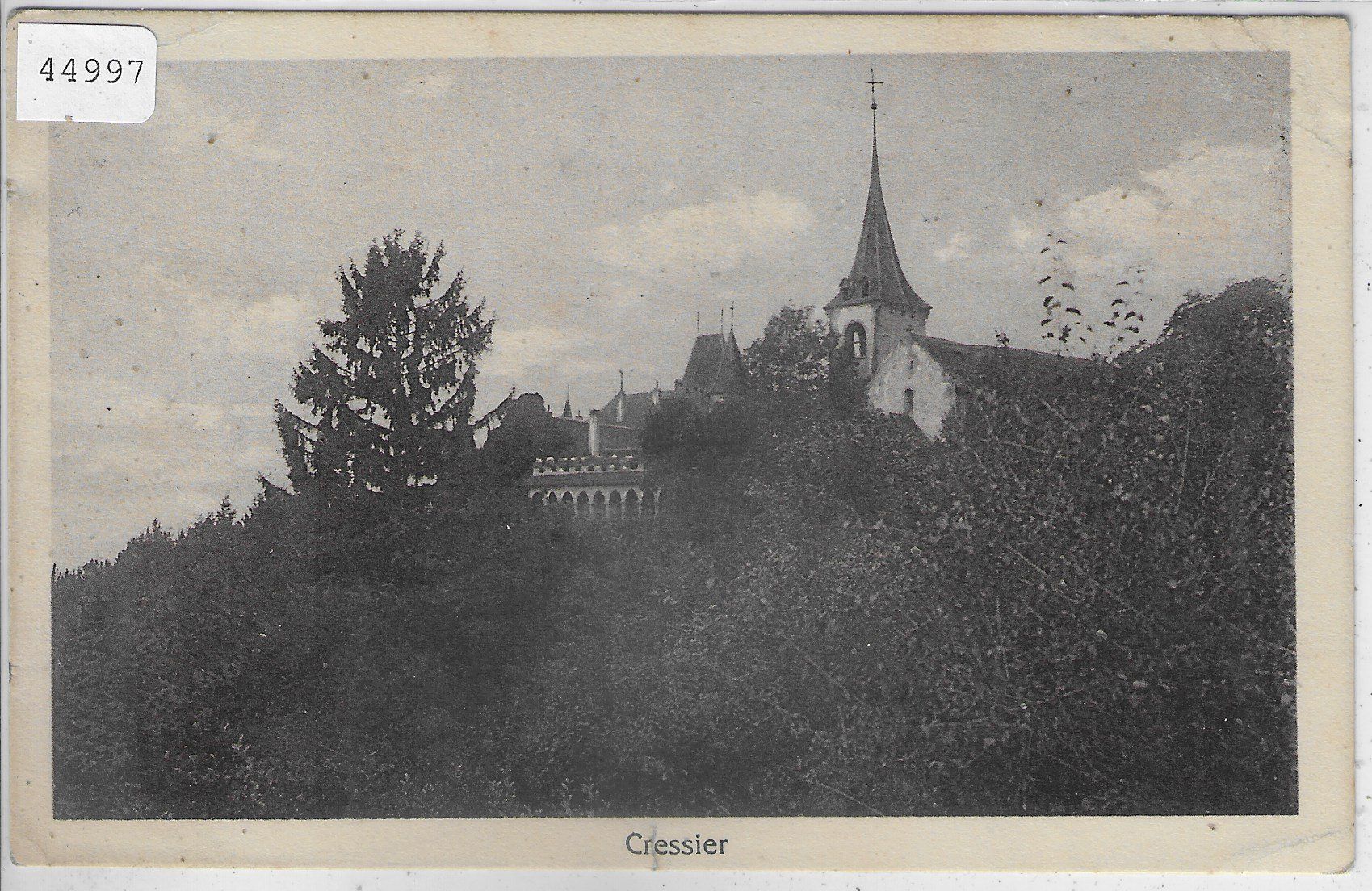 Cartoline postali: Cressier - Eglise – Usato da Ettingen venduto da Kartenplanet