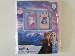Mädchen Unterhemd 2er Pack Frozen 134/140