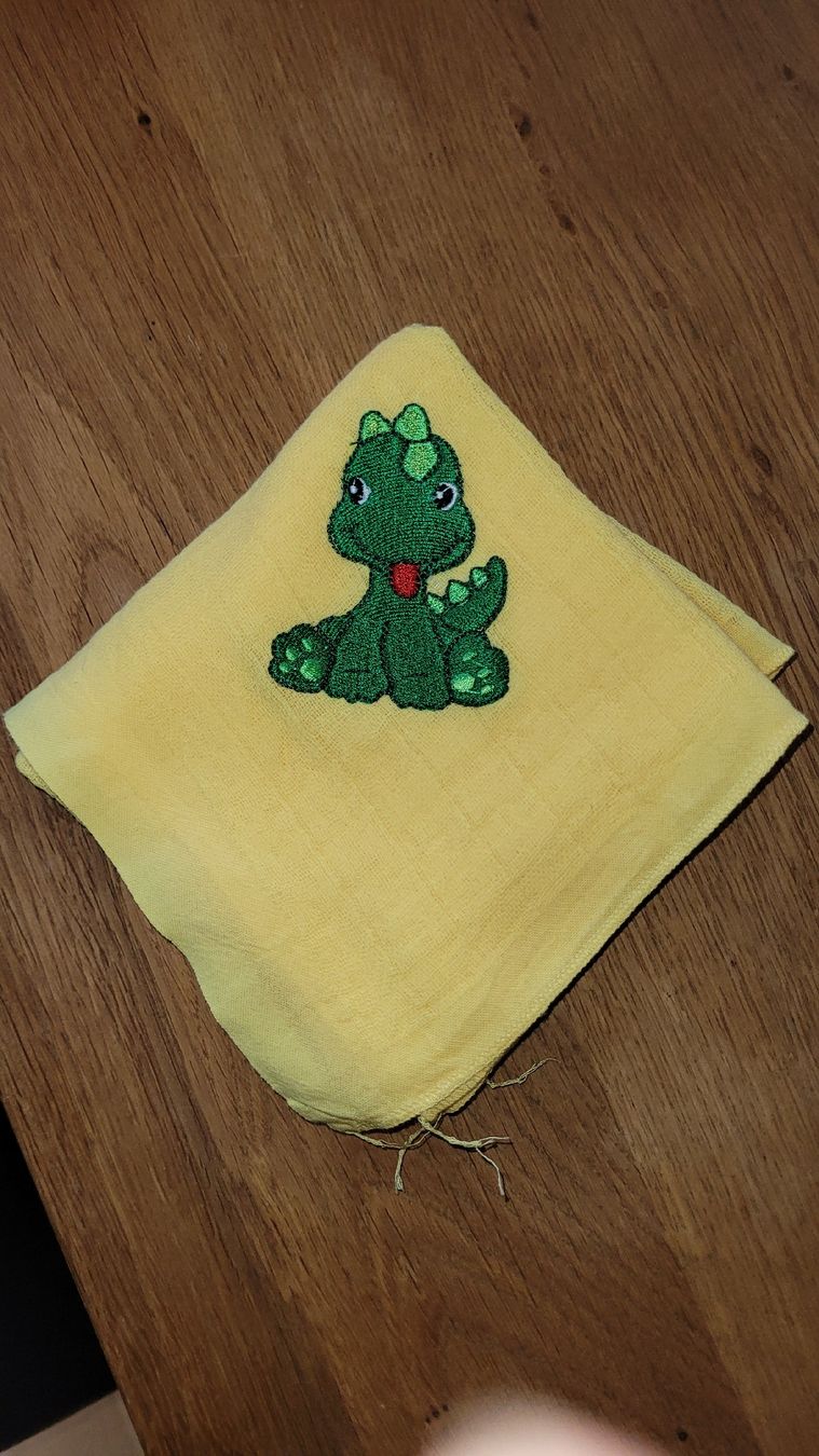 Windeleimer & Windeln: Nurscheli 60 x 60 cm Dino – Neu (gemäss Beschreibung) aus Lyss von Infinia