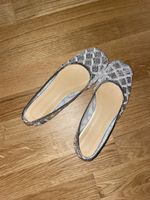 ALLES RAUS Ballerinas Pailletten silber