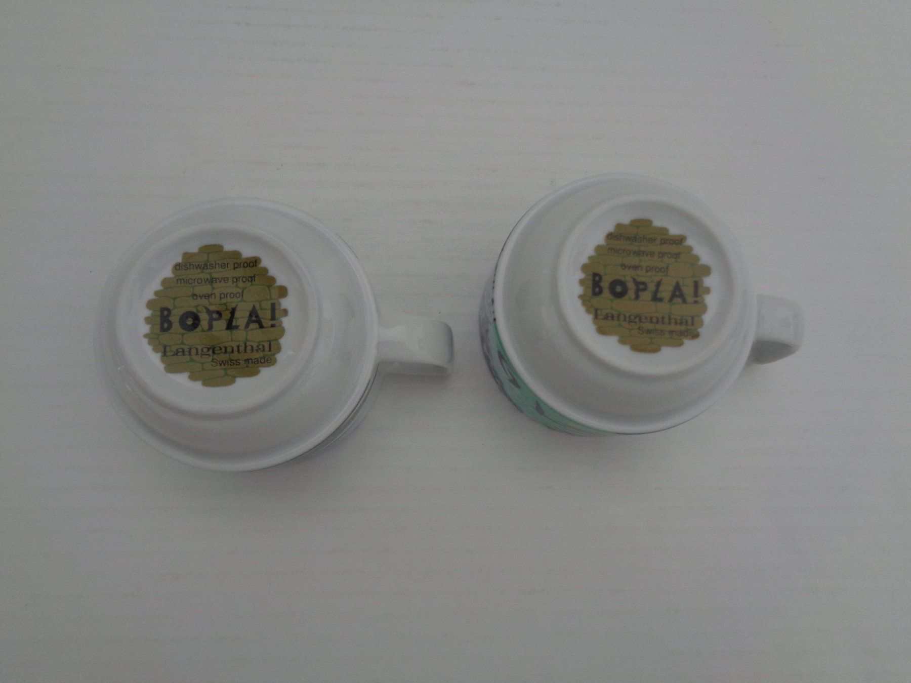 Bopla Tasses: 2 Kaffeetassen mit Unterteller Bopla Langenthal – D'occasion à Chur par omonia 6