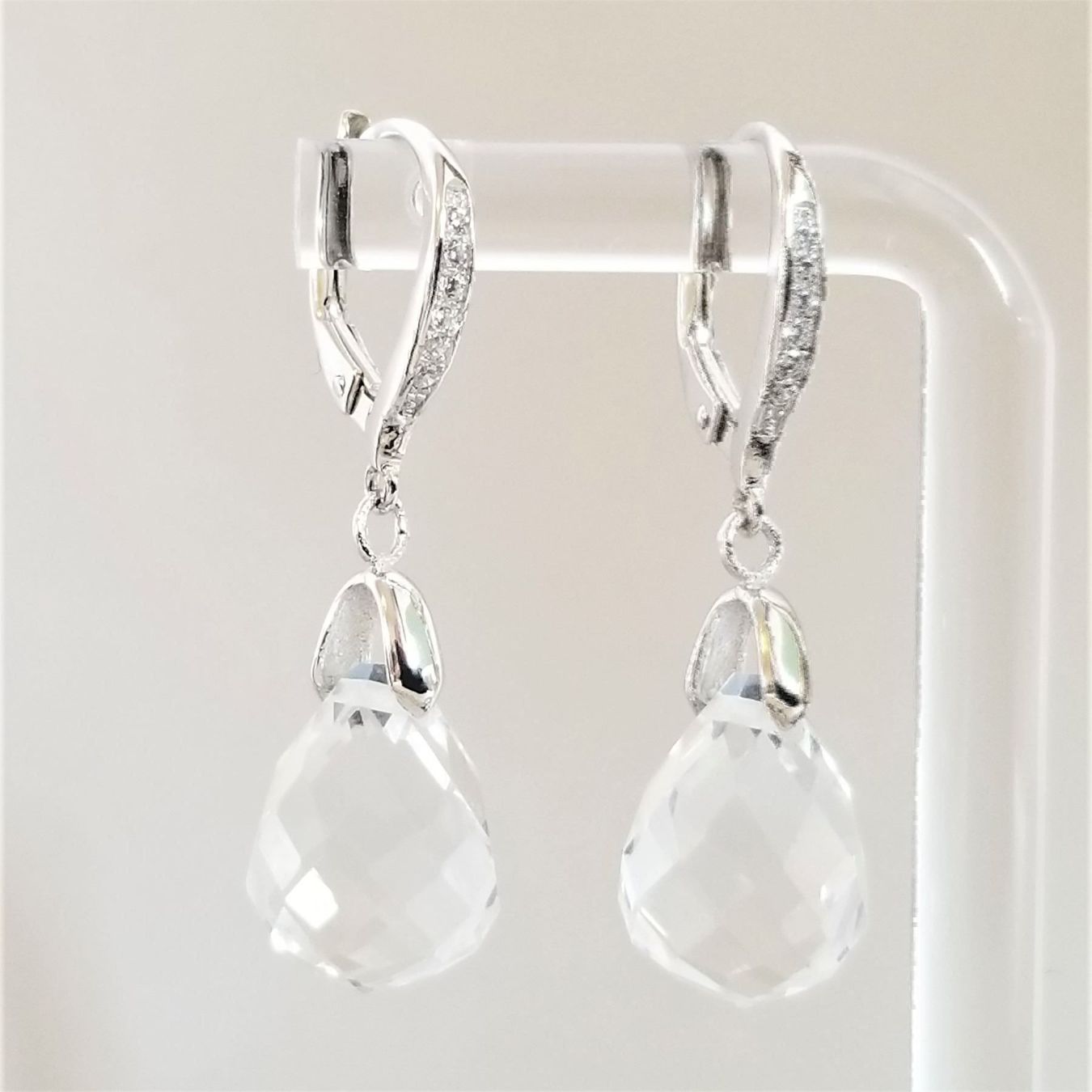 Orecchini pendenti & Orecchini a lobo: Montalin 925 Silber Ohrringe Briolettes – Nuovo e nell'imballaggio originale da Zürich venduto da Montalin2 6