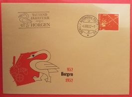 B185) 309, Telegraphie Brief mit Sonderstempel