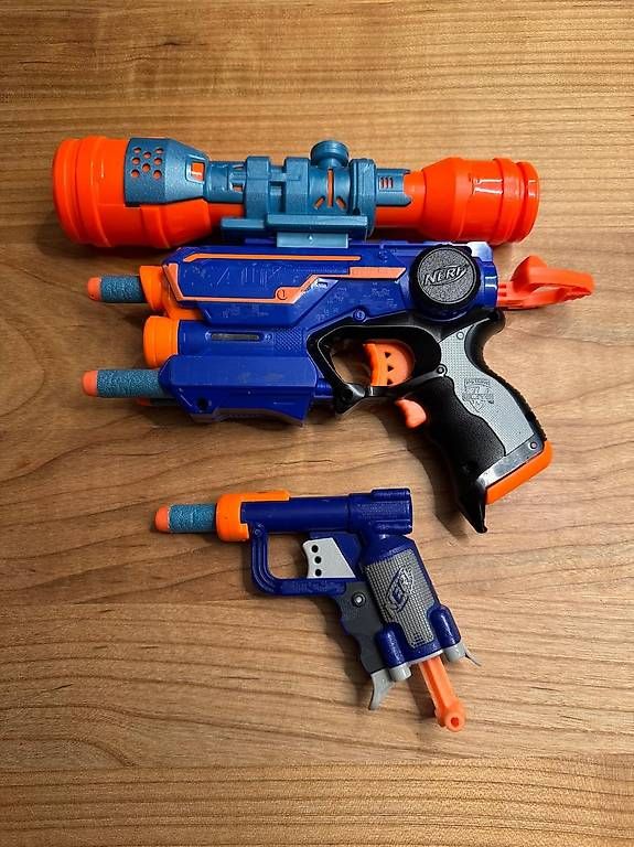 Nerf Giocattoli: NERF FIRESTRIKE und JOLT – Usato da Neftenbach venduto da Bambam3 1
