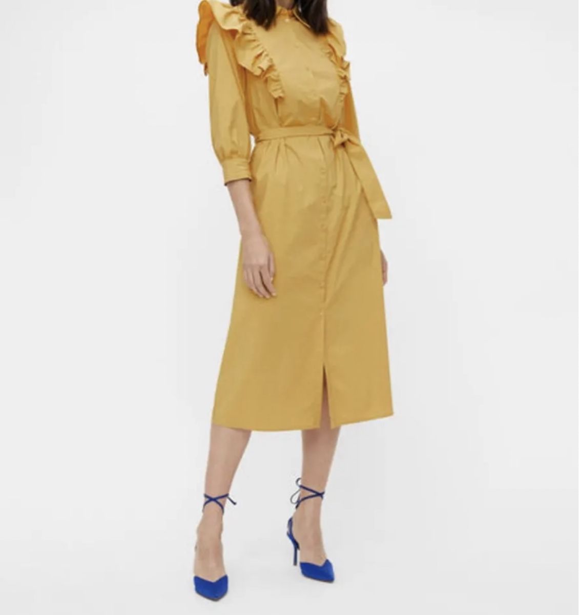 Vestiti: Object Maxikleid mit Rüschen 36 – Nuovo (secondo la descrizione) da Pfaffhausen venduto da Klaras_second_hand 1