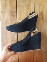 Keilsandalen Wildleder von Erredue