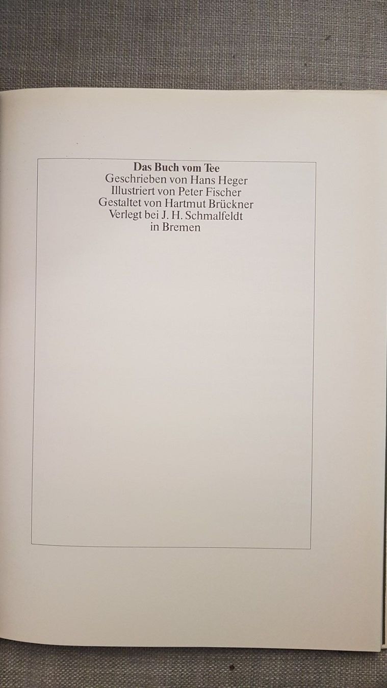 Bücher: Das Buch vom Tee – Gebraucht aus Oberengstringen von Asteroid56 1