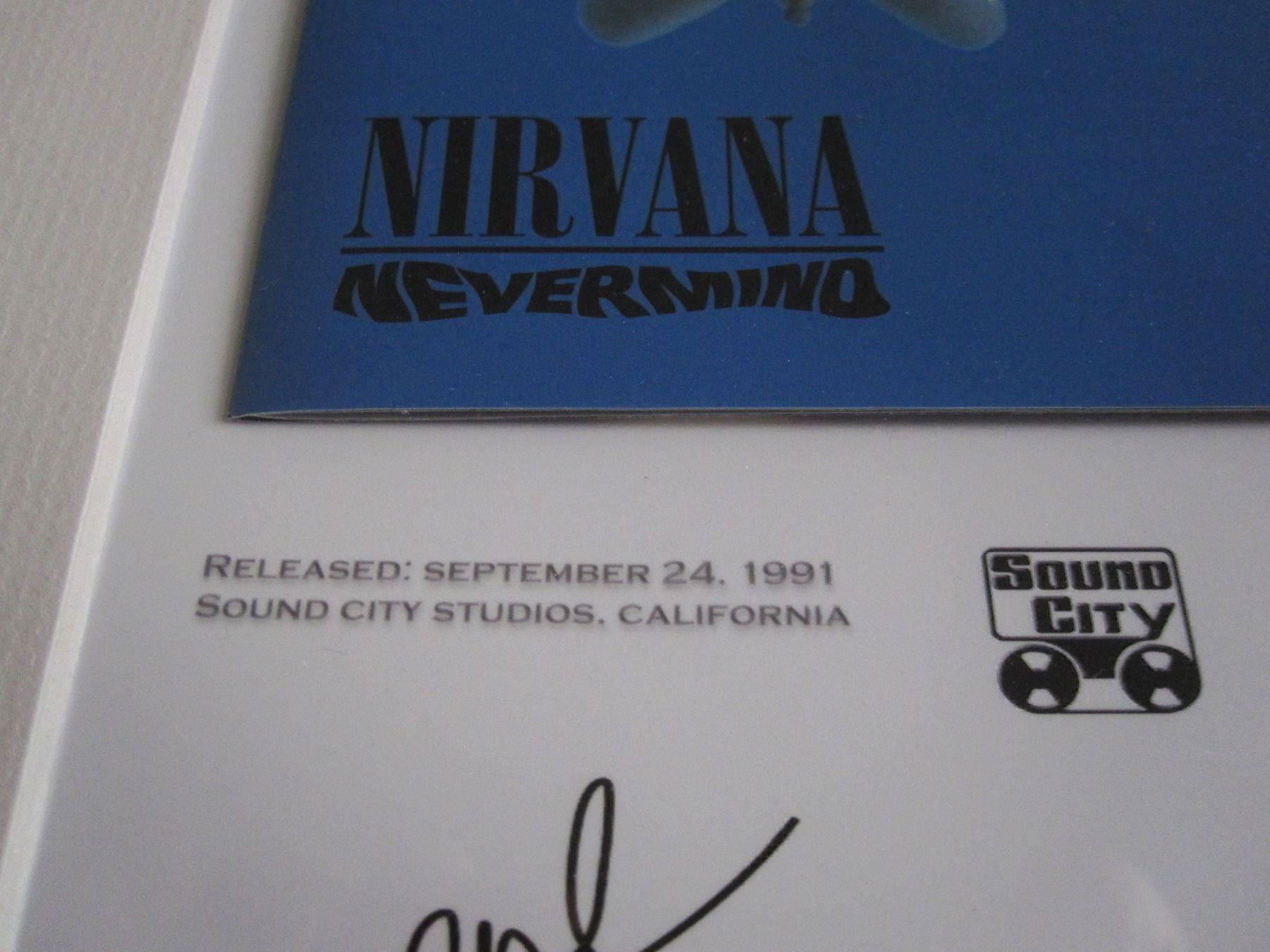 Autographes: Nirvana - Autogramm - Nevermind CD KULT Kurt Cobain – Neuf (Voir description) à St. Niklausen LU par Stefan_Bammert_Art 2